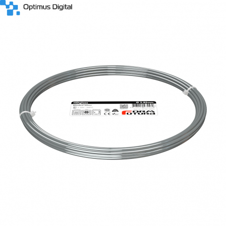 FormFutura HDglass Filament - Blinded Silver, 2.85 mm, 50 g