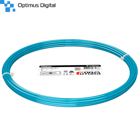 FormFutura HDglass Filament - Blinded Light Blue, 2.85 mm, 50 g