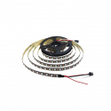 Banda de LED-uri RGB WS2811 cu Protecție la Umiditate - 30 LED-uri/m, 5 m
