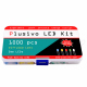 Set LED-uri Colorate de 3mm Plusivo cu PCB si Rezistoare Bonus (1000 buc) (cutie deteriorata)