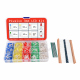 Set LED-uri Colorate de 3mm Plusivo cu PCB si Rezistoare Bonus (1000 buc) (cutie deteriorata)