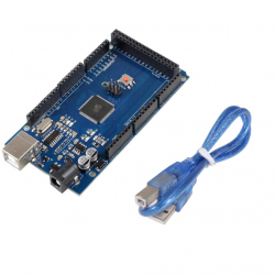 Placa de dezvoltare compatibila cu Arduino MEGA 2560 (ATmega2560 + CH340) şi Cablu 50 cm