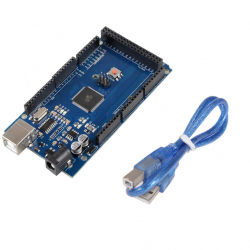 MEGA 2560 (ATmega2560 + CH340) Development Board Compatible with Arduino and 50 cm Cable