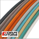 Filament FlexiFil FormFutura (2.85mm) 50 g din Fiecare Culoare - Negru, Albastru, Natural, Roșu, Alb