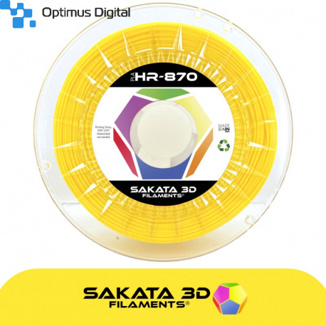 Filament Sakata 3D PLA Ingeo 3D870 - Galben 1.75 mm 1 Kg