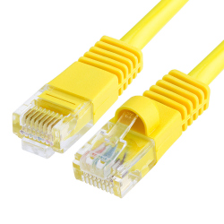 High Quality CAT.5e 2 m Yellow Cable