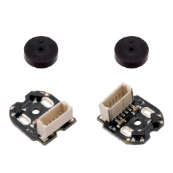Magnetic Encoder Pair Kit with Top-Entry Connector for Micro Metal Gearmotors, 12 CPR, 2.7-18V