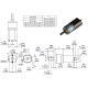 488:1 Metal Gearmotor 20Dx46L mm 6V CB with Extended Motor Shaft