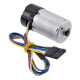 HP 6V Motor with 48 CPR Encoder for 25D mm Metal Gearmotors (No Gearbox)