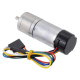 4.41 Metal Gearmotor 25Dx63L mm HP 6V with 48 CPR Encoder