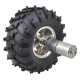4.41 Metal Gearmotor 25Dx63L mm HP 6V with 48 CPR Encoder
