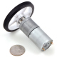 34:1 Metal Gearmotor 25Dx67L mm HP 6V with 48 CPR Encoder