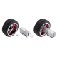 12mm Hex Wheel Adapter for 4mm Shaft (2-Pack)