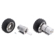 12mm Hex Wheel Adapter for 6mm Shaft, Extended (2-Pack)