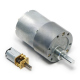 6.3:1 Metal Gearmotor 37Dx50L mm 12V (Helical Pinion)