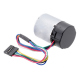 12V Motor with 64 CPR Encoder for 37D mm Metal Gearmotors (No Gearbox, Helical Pinion)