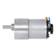 6.3:1 Metal Gearmotor 37Dx65L mm 12V with 64 CPR Encoder (Helical Pinion)