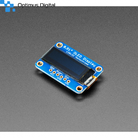 Monochrome 0.91" 128x32 I2C OLED Display