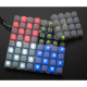 Driver Monocrom PCB Adafruit Trellis pentru Keypad 4x4 și LED-uri de 3 mm
