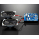 Adafruit "Music Maker" MP3 Shield for Arduino w/ 3W Stereo Amp