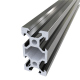 Profil Argintiu Aluminiu V-Slot 2040 10 cm