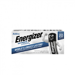 10 x Baterie R03 Litiu Energizer Ultimate L92 AAA