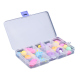 Cutie din Plastic cu 15 Compartimente (17.4 x 9.8 x 2.2 cm)