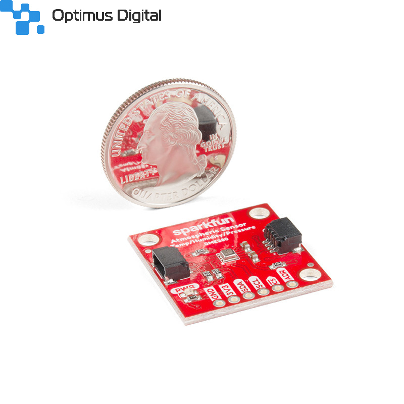 SparkFun Atmospheric Sensor Breakout - BME280 (Qwiic) - Optimus Digital