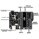 SmartElex Aryabhatta 8051 Development Board AT89S52 with Onboard USB Programmer