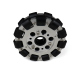 Roată Dublă de Aluminu EasyMech Omni - 127 mm (Bearing Roller)