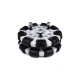 Roată Dublă de Fibră de Sticlă EasyMech Omni - 100 mm (Bush Roller)