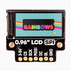 Afișaj LCD 160x80 SPI de 0.96" - Color