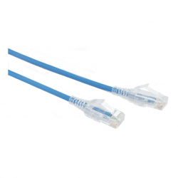 Slim CAT6 UTP Patch Cable 20m Blue