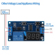 12 V Relay with Timer and Display