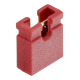 Jumper de 2.54 mm Roșu (cap deschis)