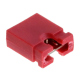 Jumper de 2.54 mm Roșu (cap deschis)