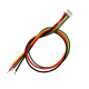 Cablu 4p 1.25 mm Mufat la un Singur Capat (20 cm)