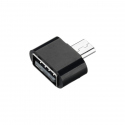 Black USB 2.0 to Micro USB Adapter