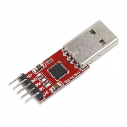 Modul Convertor USB la Serial CP2102, Rosu