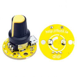 Flotilla Dial Module with Potentiometer and 5 LEDs