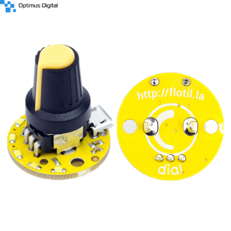 Modul Flotilla Dial cu Potențiometru și 5 LED-uri