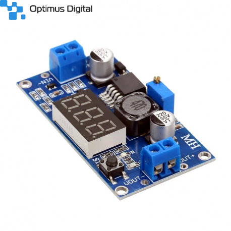 LM2596 DC-DC Module with Voltage Display