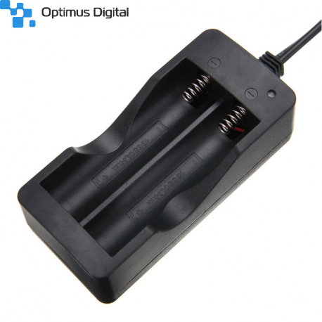 18650 Lithium-Ion Battery Charger with EU Plug