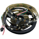 Banda de LED-uri RGB WS2811 cu Protecție la Umiditate - 30 LED-uri/m, 5 m