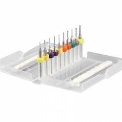 Set Mini Drill for PCB 0.1 - 1 mm (10 pcs)