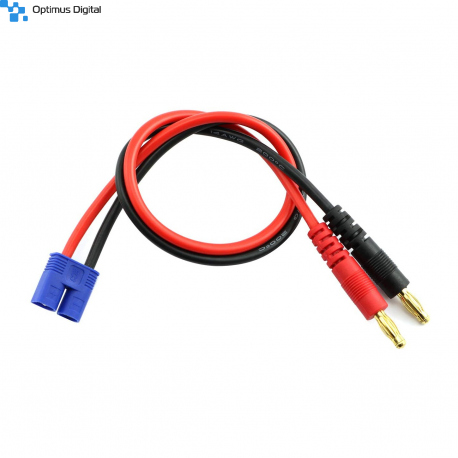 Cablu de Incărcare cu Mufă EC3 14AWG 30 cm