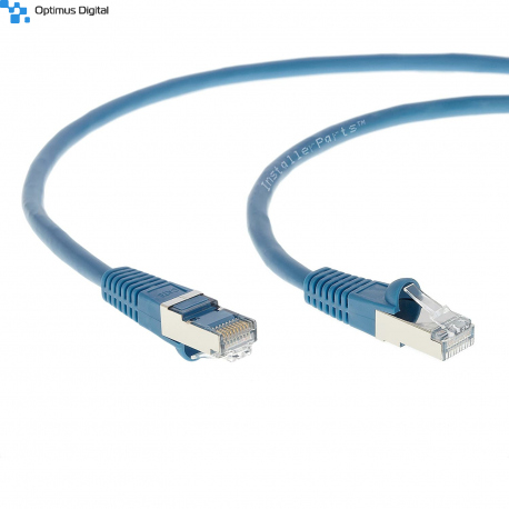 2 Meters CAT6A SSTP Patch Cable Blue