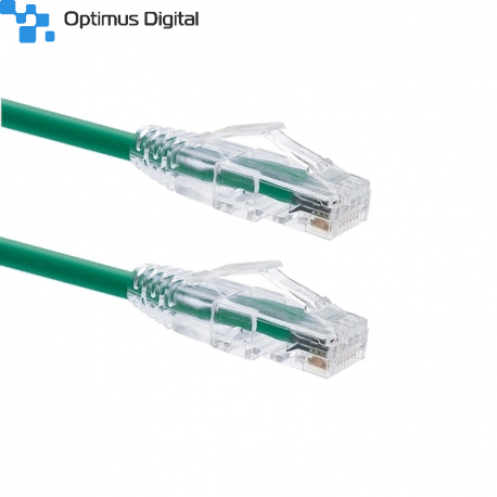 5 meters Slim CAT6 UTP Patch Cable Green