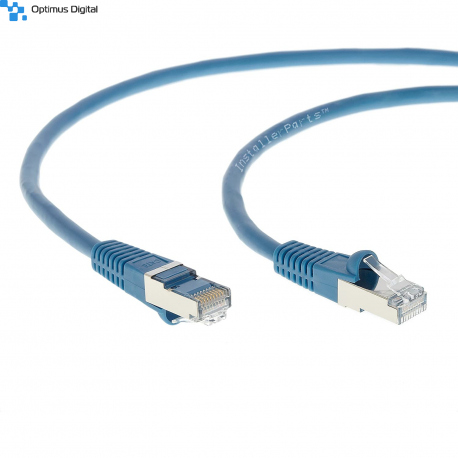 Cablu CAT6A SSTP 15 m Albastru