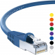 3 meters CAT6A SSTP Patch Cable Blue